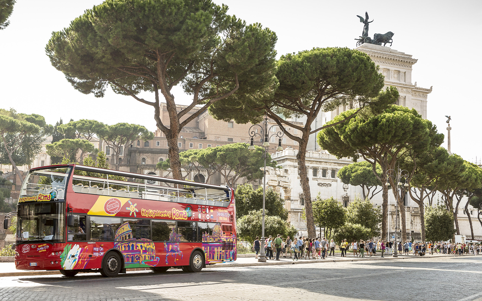 Big Bus Hop On Hop Off Rome 24 Hour Ticket - Europereels