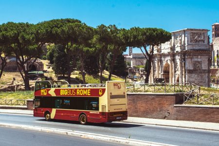 Big Bus Hop on Hop off Rome 24 hour Ticket